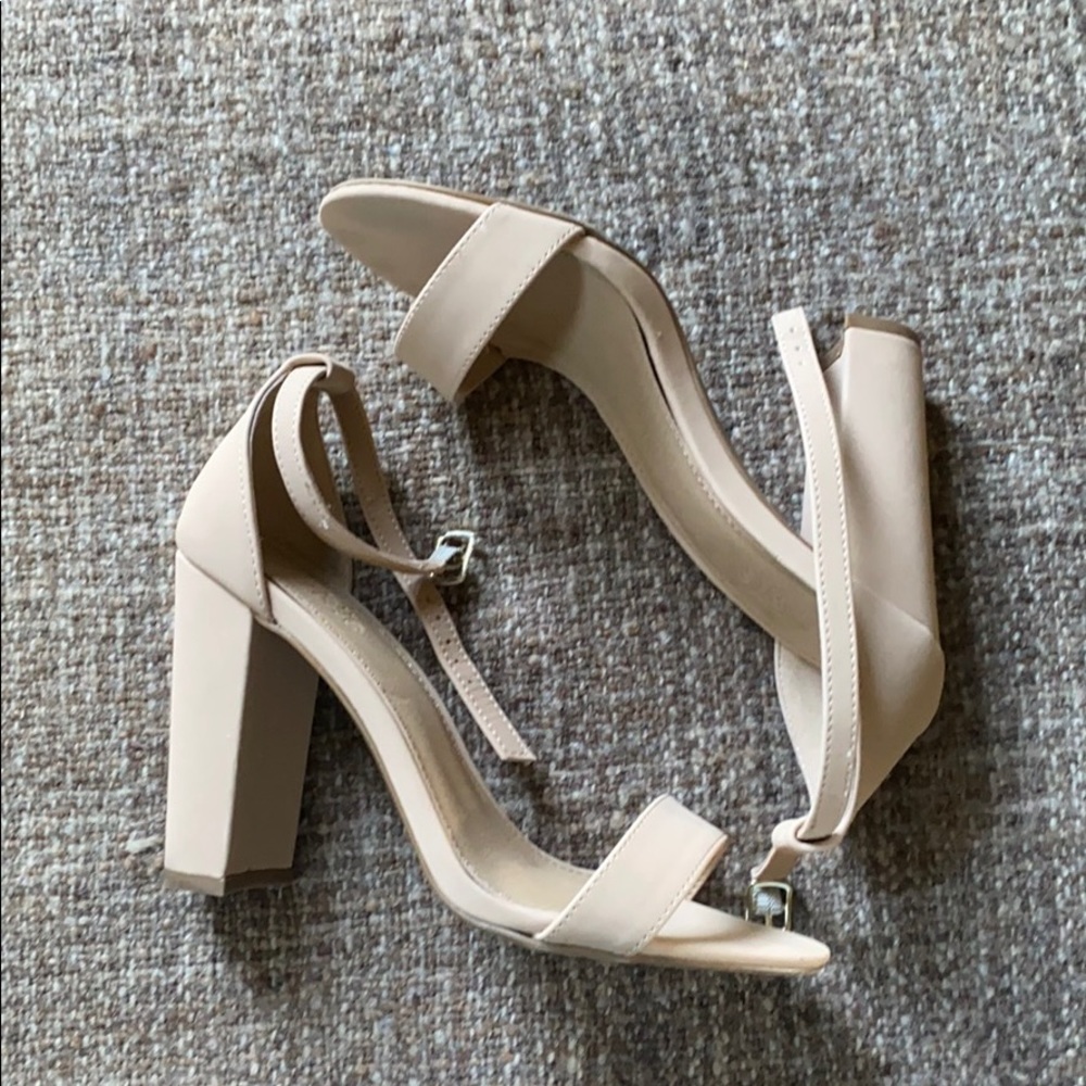 Charlotte Russe Nude heels
